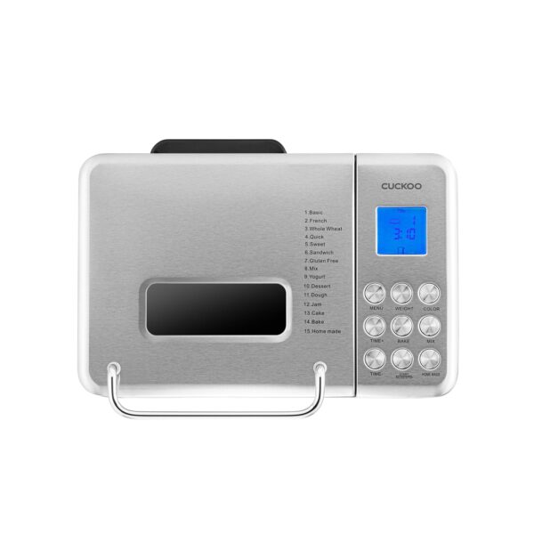 Bread Maker (CBM-AAB101S) Automatic with 15 Menu Options, 3 Crust Colors, and Up to 2lb Loaf Capacity - Image 3