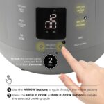 6-Cup HP Twin Pressure Rice Cooker (CRP-ST0609F) - Image 7