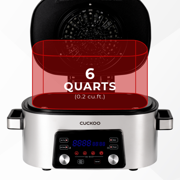 6QT. Countertop Air Grill & Air Fryer (CAFG-A0601S) - Image 8